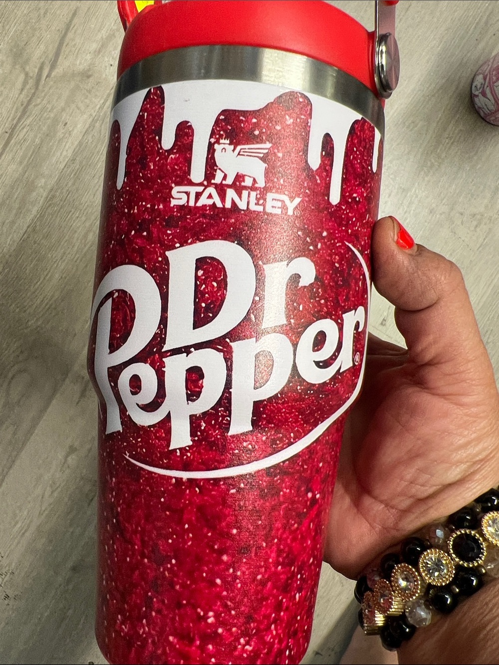 Stanley Dr Pepper Sparkling Red Insulated Tumbler